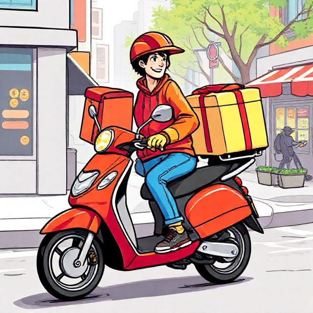 Repartidor de Fast Bite